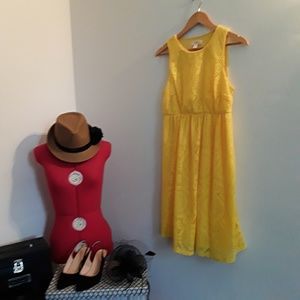 Yellow Maternity Dress